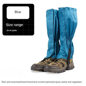 Waterproof Winter Sports Accessories Elastic Strap Gaiters Long Tube Breathable Legs Protection Guards Keep Pants <b>Shoes</b> Warm - Product Image 4