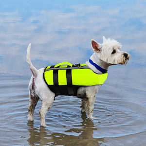 جديد DesigDogn سلامة ملابس السباحة عاكس تعويم سترة قابل للتعديل المنقذ الكلب الملابس - Product Image 6