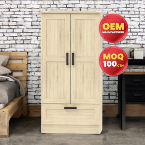Eficiente y elegante armario de madera aglomerado, Malasia, OEM, hecho a medida, tamaño personalizado, color personalizado - Product Image 1