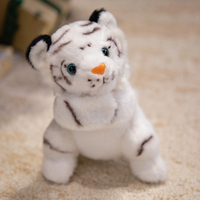 Peluche singe en coton biologique et coton PP personnalisée pour enfants, marionnette à main