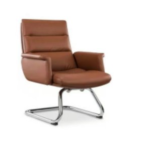 Chaise de bureau en cuir moderne et confortable avec accoudoirs et dossier 37731-6660A 37731-6660B 37731-6660D - Product Image 2