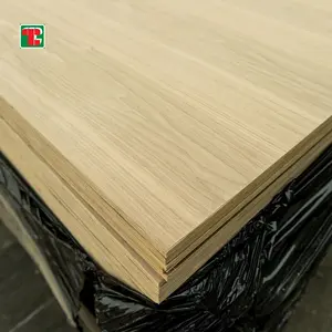 Bán buôn 2mm 5mm 7mm 8mm 12mm 17mm 18mm màu đỏ tự nhiên sồi Veneer Sapele Cherry óc chó sồi Fancy ván ép