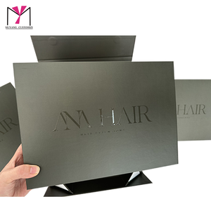 กล่องวิกผมแฟนซีคุณภาพสูง ป้องกันรังสียูวี กระดาษกันไขมัน บรรจุภัณฑ์กระดาษแข็ง พิมพ์โลโก้ได้ตามต้องการ น้ำหอม ของใช้ในบ้าน อาหาร จัดส่ง แม่เหล็ก - Product Image 6