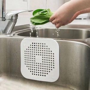Odor-proof floor drain mat for toilets, <b>kitchen</b> sinks, and bathroom drains; thickened to prevent <b>clogging</b>; cross-border plastic - Product Image 2