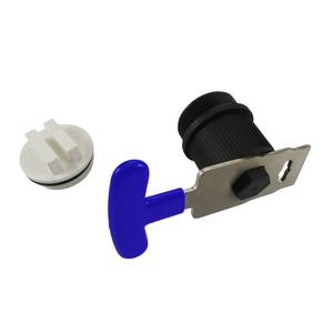 Pool Plug Removal Tool Blue Handle 201 Stainless Steel For Above Ground Pool Spa Inlet Accessory - Product Image 2