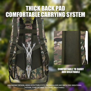 Modieuze Duurzame Slijtvaste Multifunctionele Meervoudige Zak Lichtgewicht Ademende Unisex Tactische Rugzak Van Hoge Kwaliteit - Product Image 3