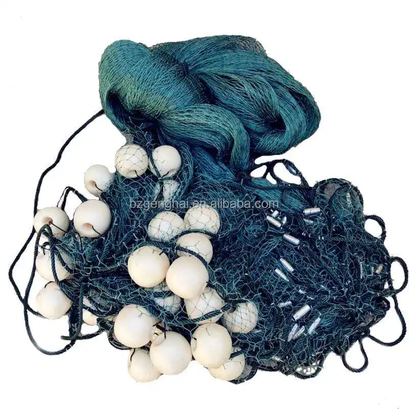 شبكة صيد سمك متعددة الشعيرات من البولي إيثيلين للبيع من المصنع شبكة صيد سمك مربوطة بشبكة صيد سمك
