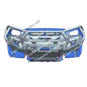 HM Navara NP300 pare-chocs avant en acier pour Navara Np300 2015-2022 avec protecteur - Product Image 2