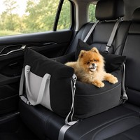 Coussin chauffant en coton pour animaux de compagnie, tapis de couchage rembourré et chaud pour chiens et chats, portable, confortable, pour voyage, siège de voiture, coussin doux pour petits animaux