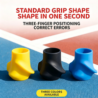 Correcteur de Prise Ergonomique en Silicone pour Raquette de Tennis et Pagaie de Pickleball pour Enfants - Portable et de Haute Qualité