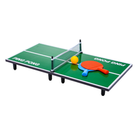 Mini jeu de Table de Ping-Pong, jouet de Tennis de Table de bureau Portable
