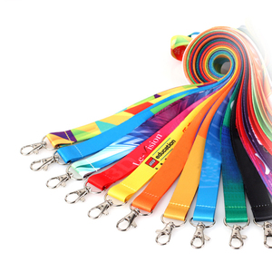 Yerllsom 90cm Eco-Friendly Personalized Polyester Lanyard Thermal Transfer Printing Custom Logo Offset Snap Hook ID Badge/Card