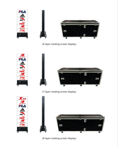 6-10-Layer Dual-Sided LED Display Intelligent <b>Control</b> 360° Rotation Mechanical Rotating Screen P1.9 P1.5 pixels - Product Image 6