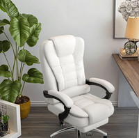 Fauteuil de jeu E-Sports Anji Straight Hakka, minimalisme moderne, revêtement en cuir, pivotant, massant, inclinable et réglable en hauteur