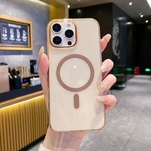 BAILI Factory High Quality Anti-scratch Transparent Magnetic Phone <strong>case</strong> <strong>for</strong> Iphone 16 Translucent <strong>Hard</strong> Shock-proof Back Covers - Product Image 5