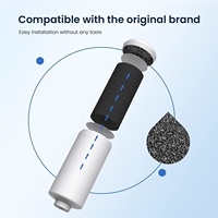Sistem Filter Air Purifikasi Gravitasi Portabel Baja Tahan Karat untuk Luar Ruangan dengan Filter Karbon dan Filter Fluorida OEM