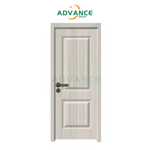 工厂批发现代设计住宅住宅卧室室内木门定制房间平板门实木门 - Product Image 3