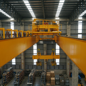 Grúa Puente Magnética Modelo QC de 5t-50t para Manipulación de Chatarra de Acero, Precio de Grúa Puente con Electroimán - Product Image 1