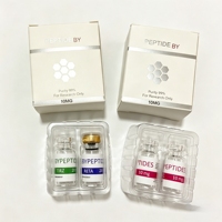 Étiquette autocollante imperméable résistante aux basses températures pour flacons en verre de laboratoire de 3 ml, 5 ml, 10 ml, conception pour peptides