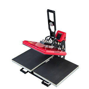 Máquina de Prensa de Calor para Camisetas de Doble Estación Neumática Automática, Diseño Nuevo y Popular en Europa, Atractiva y de Doble Función, Sublima - Product Image 2