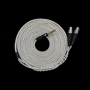 Fit Meze Tai Nghe Cân Bằng 4.4 Mm Cắm Nam Để Dual Mini XLR Nữ Tai Nghe Cáp 6N Bạc 8 Lõi Bện 44 Sợi Mỗi - Product Image 6