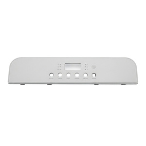 Façade de commande en plastique de qualité supérieure pour appareils électroménagers, moulée par injection, avec emplacements pour boutons - Product Image 1