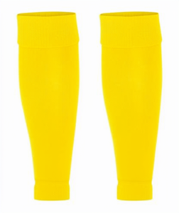 Calcetines de fútbol sin pie con logo personalizado, mangas elásticas para espinilleras, mangas deportivas para pantorrillas y piernas - Product Image 2