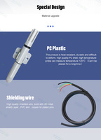 Temperature Humidity Transmitter RS485 Output Industrial Sensor for HVAC Environmental Monitoring System THT02R