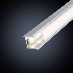 Perfil empotrado para tira LED de 1m, acabado satinado, acero para Paulmann - Product Image 6