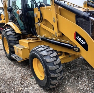 Cargadora retroexcavadora CAT420F de segunda mano confiable con cargador de ruedas para tareas pesadas de movimiento de tierras - Product Image 4