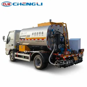 Camión Distribuidor de Asfalto Inteligente JAC 4x2 4500L, Vehículo de Pulverización de Betún para Construcción de Carreteras - Product Image 3