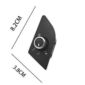 561959565C Bouton de commande de réglage du rétroviseur électrique ABS pour placement gauche sur Volkswagen pour les voitures Passat B7 - Product Image 3