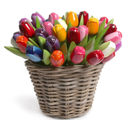 Bunga Kayu Artifisial Laris Manis 2021 Dekorasi Rumah Cantik Grosir Tulip Kayu Artifisial