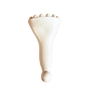2025 Muscle Fascia Tool Creamic Guasha Tablero de cuerpo completo Masajeador de pies Gua Sha Stones Natural Moon Shape Cup Scraper - Product Image 1