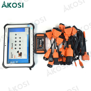 Herramienta de Diagnóstico Multimarca para Camiones y Excavadoras XTRUCK Y009 7 en 1, Escáner para Maquinaria de Construcción con Tablet FZ-G1, Juego Completo - Product Image 4