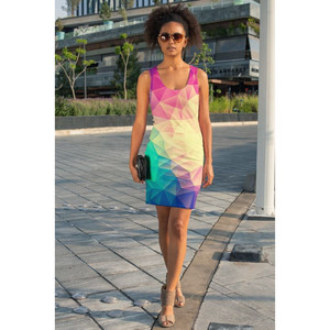 Abito COLOR BOMB 3 con Stampa in Sublimazione e Taglio su Misura - Product Image 1