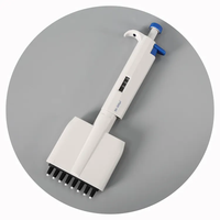 Pipette de laboratoire électronique BIOSTELLAR, multicanal, volume réglable, vente directe d'usine
