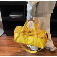 Sac à bandoulière de voyage pour femme grande capacité, léger, tendance, sac de sport pour femme, sac bandoulière durable à large sangle