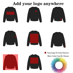 YPY personnalisé hiver Streak Jacquard marque lettre Jacquard Logo col rond pull en tricot pull d'hiver pour hommes fabricants - Product Image 6