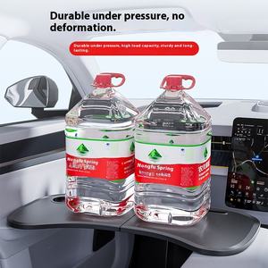 Support d'ordinateur automobile multifonctionnel Table de salle à manger pliante pour voiture avec support de commande <span class=keywords><strong>centrale</strong></span> pour le travail au premier rang - Product Image 1