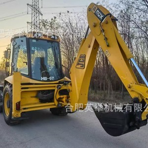 Excavatrice à deux têtes Jcb3cx, pelle rétrocaveuse, vente directe au commerce extérieur, en stock - Product Image 4