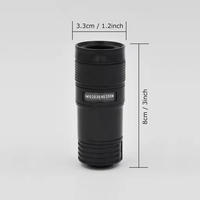 LeadLush haute qualité pour iPhone Compatible 8X Zoom Zoom optique téléphone portable télescope caméra Clip lentilles