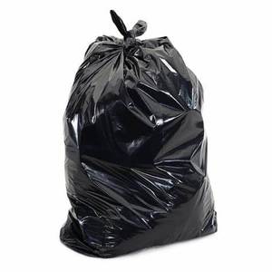 Wholesale Heavy Duty PE Plastic Large Trash <strong>Bag</strong> with Valve Barrier Feature Hot Stamping Black Bin Rubbish <strong>Garbage</strong> <strong>Bags</strong> - Product Image 2