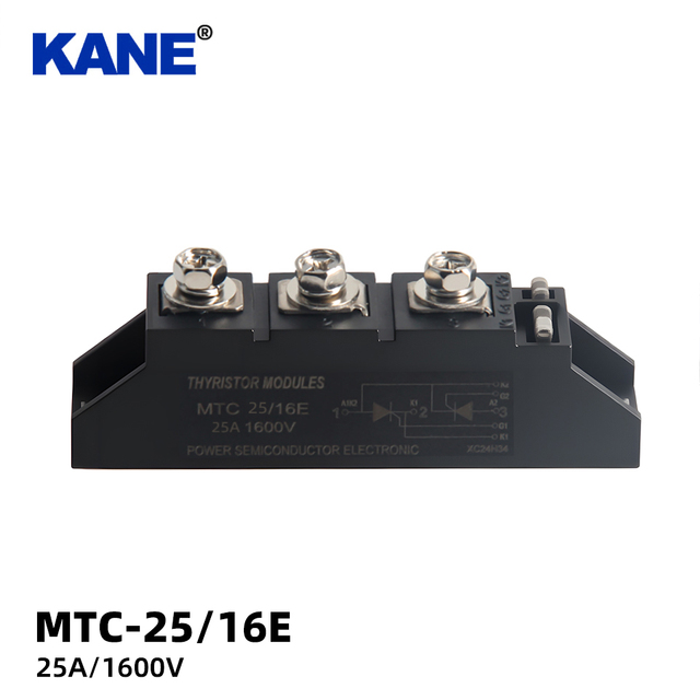 KANE MTC 25/16E 25A 1600V MTX Power Semiconductor Electronic Dual High-power Voltage-regulating Bidirectional Thyristor Modules