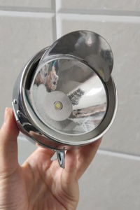 Lampada da bicicletta a tesa retrò French Romance Silver Black Front Light Bike <span class=keywords><strong>LED</strong></span> <span class=keywords><strong>torcia</strong></span> da ciclismo - Product Image 6