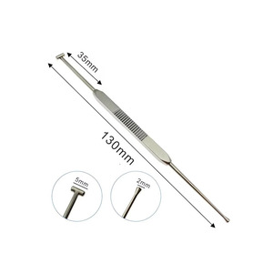 Localizador Escleral Metálico <span class=keywords><strong>de</strong></span> Doble Extremo: Tipo Recto, Tipo Curvo, Tipo Perforado - Product Image 3