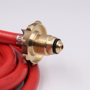 Tuyau de torche au propane entièrement en cuivre avec valve pour le soudage et la brasage de bouteilles de gaz - Product Image 3
