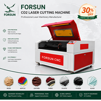 Machine de découpe laser CO2 60W avec 30% de réduction, découpeuse CNC pour tissu, caoutchouc, contreplaqué, verre, acrylique, machine laser CNC