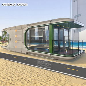 Appartement compact avec chambre en mezzanine, design capsule spatiale pour logement en centre-ville - Product Image 4