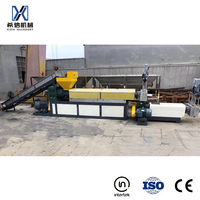 Ligne de granulation de granulateur en plastique PP PE PE-HD à double étage machine de recyclage pour granules de déchets plastiques
